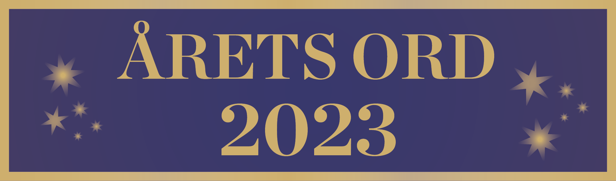 Årets Ord 2023